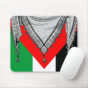 Keffiyeh palästinensischer Scarf Traditionelles Ge Mousepad