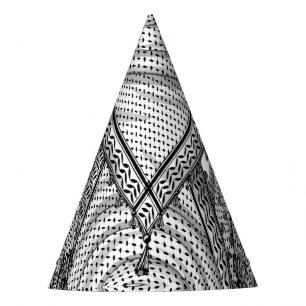 Keffiyeh palästinensischer Scarf Traditionelles Ge Partyhütchen