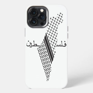 Keffiyeh Palestine Pattern Map iPhone 13 Pro Max Hülle