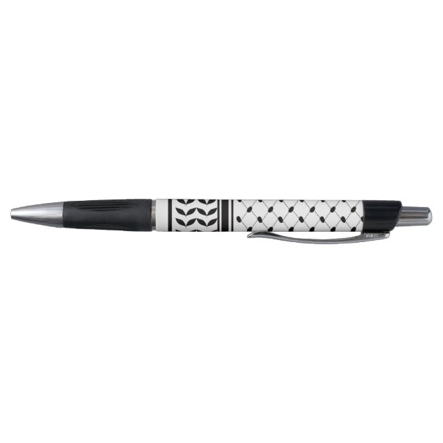 Keffiyeh Schwarzer Stift (Unterseite)