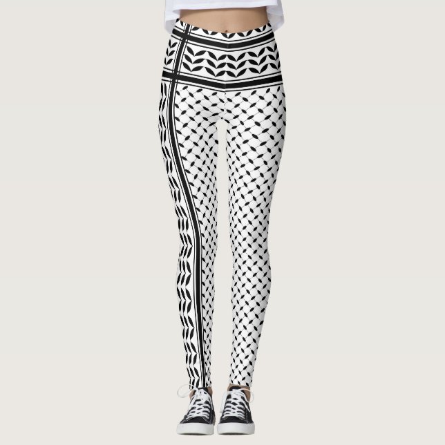 Keffiyeh-Symbol des palästinensischen Widerstandsm Leggings (Vorderseite)