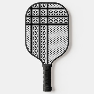 Keffiyeh-Symbol des palästinensischen Widerstandsm Pickleball Schläger