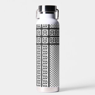 Keffiyeh-Symbol des palästinensischen Widerstandsm Trinkflasche