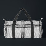 Keffiyeh Symbol of Palestine Resistance Pattern Duffle Bag<br><div class="desc">Fast forward to the 1960s and the rise of the Palestinian resistance movement,  the prominent Palestinian politician,  Yasser Arafat,  further solidified this meaning behind the keffiyeh. The keffiyeh became Arafat’s personal trademark as he draped it over his right shoulder to resemble the pre-1948 map of Palestine.</div>