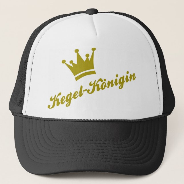 Kegeln Truckerkappe (Vorderseite)