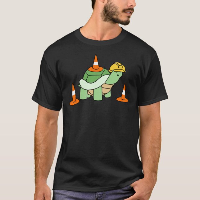 Kegelschildkrötenkleber T-Shirt (Vorderseite)