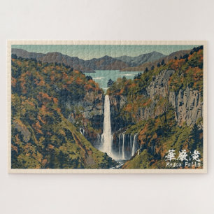Kegon-Wasserfall 華厳の滝 Tochigi 栃木 Nikko日光 Kouyou He Puzzle