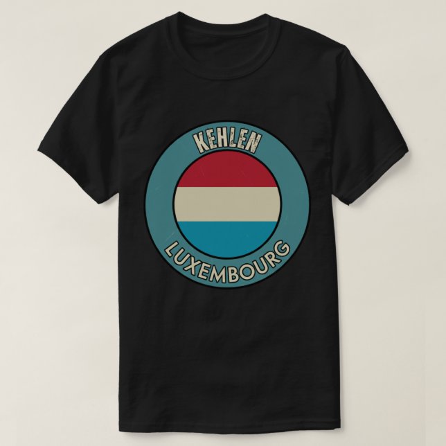 Kehlen, Luxemburg T-Shirt (Design vorne)