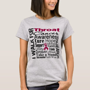 Kehlkopfkrebs-Bewusstseins-Weg T-Shirt