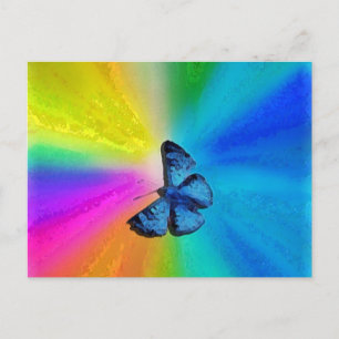 Kehlkopfschmetterling Postkarte