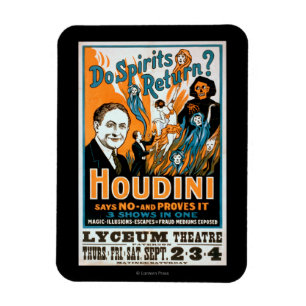 Kehren Geister zurück? Houdini sagt NEIN - Beweist Magnet