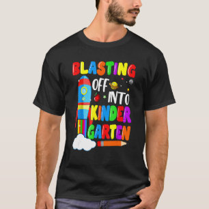 Kehren in den Kindergarten zurück zum Schuljungen T-Shirt