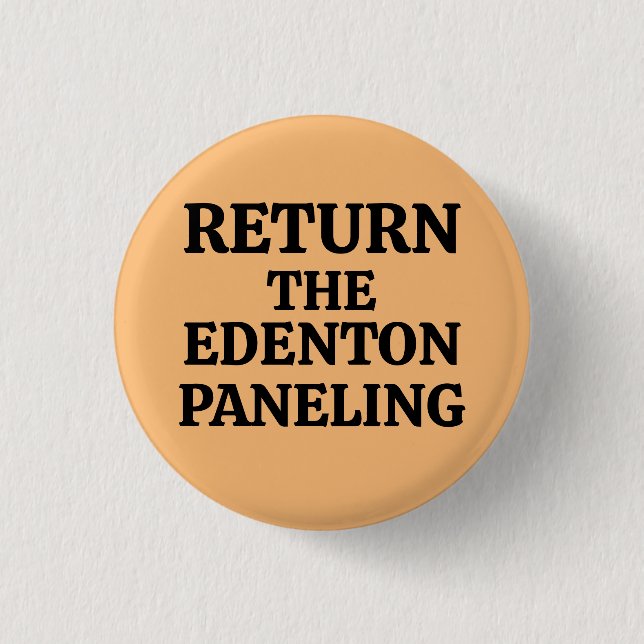Kehren Sie die Taste Edenton Paneling zurück Button (Vorderseite)