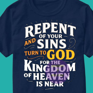 Kehren Sie um und wenden Sie sich an GOD - Christl T-Shirt