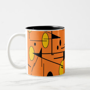 Keil des Barkeepers des Werwolfs - Ken Gage Art Zweifarbige Tasse