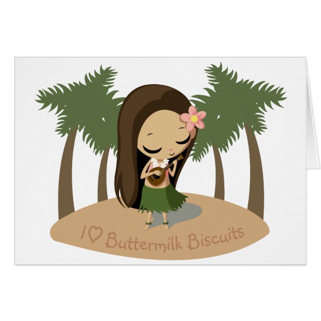 Keilana das Hula Mädchen (Vorderseite (Horizontal))