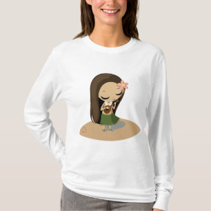 Keilana das Hula Mädchen T-Shirt