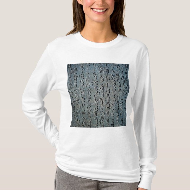 Keilförmiges Skript T-Shirt (Vorderseite)