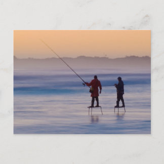 Keilinsel (Plattfischer) Postkarte