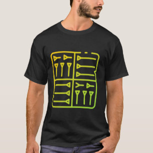 Keilschrift Tafel Schreiben Sumerisch Mesopotamien T-Shirt