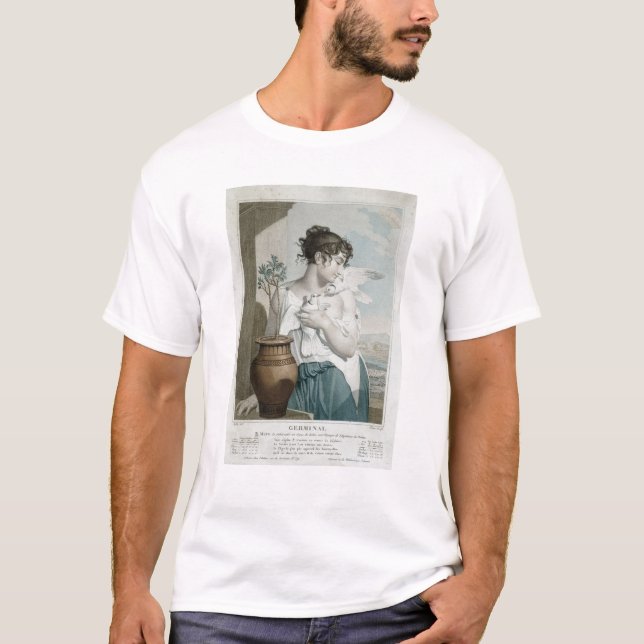 Keim-, 7. Monat des republikanischen Kalenders T-Shirt (Vorderseite)