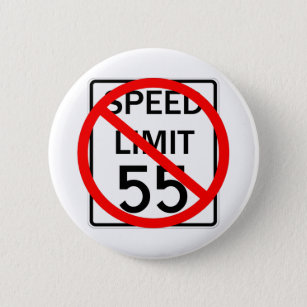 Kein 55 MPH-Höchstgeschwindigkeits-Zeichen Button
