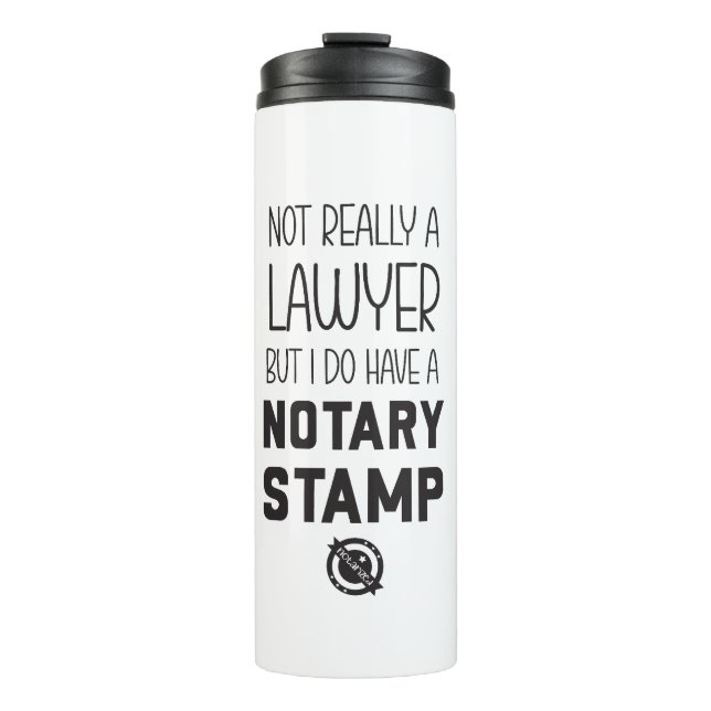 Kein Anwalt Notar Becher Reise Tasse (Vorderseite)