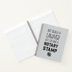 Kein Anwalt Notar Notizbuch Geschenk