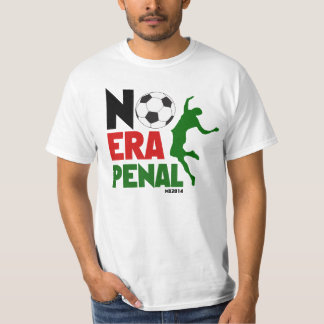 Kein Ära Straf-MX 2014 - Fußball T-Shirt