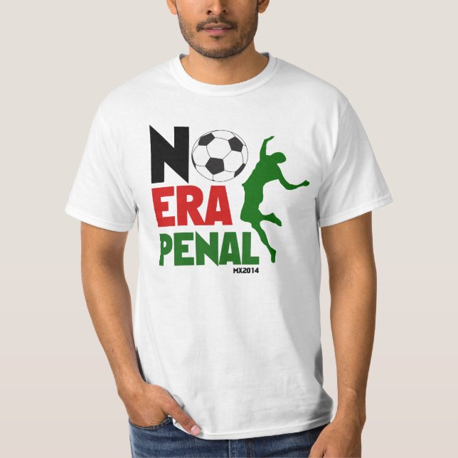 Kein Ära Straf-MX 2014 - Fußball T-Shirt (Vorderseite)