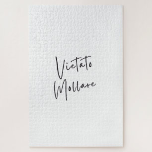 "Kein Aufgeben" Inspirationsschwieriges Puzzle