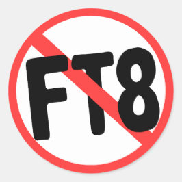 Kein Aufkleber FT8