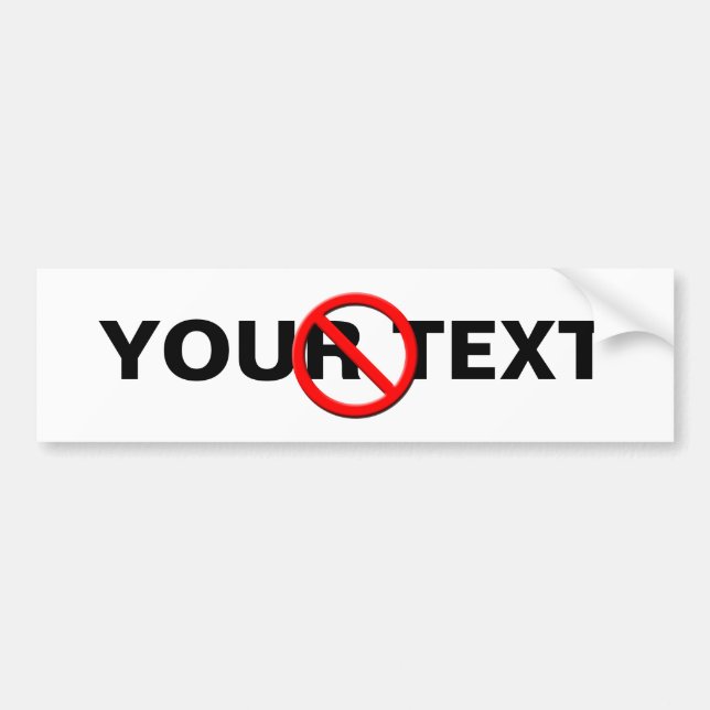 Kein Autoaufkleber für Meldevorlagen signieren (Vorne)