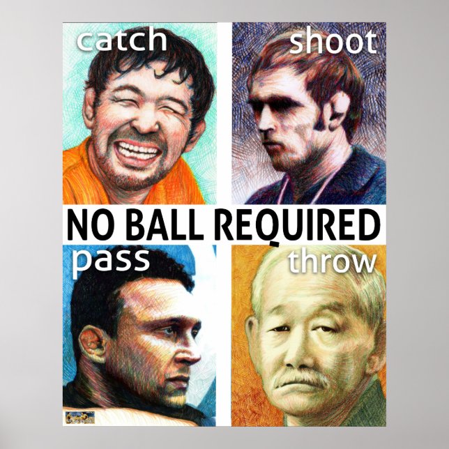 Kein Ball erforderlich Poster (Vorne)