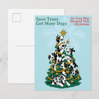 Kein Baum wurde beschädigt Great Dane Weihnachten