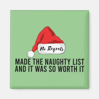Kein Bedauern, das Weihnachten auf der schmutzigen Magnet