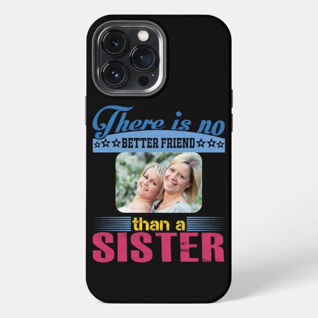 Kein besserer Freund als eine Schwester, Personali iPhone Hülle (Rückseite)