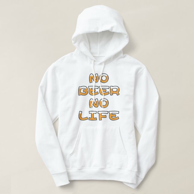KEIN BIER KEIN LEBEN HOODIE (Design vorne)
