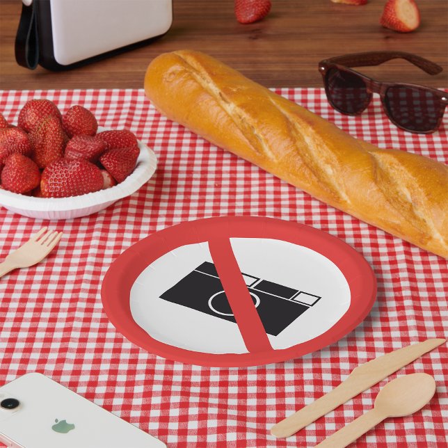 Kein Bildzeichen Pappteller (Von Creator hochgeladen)