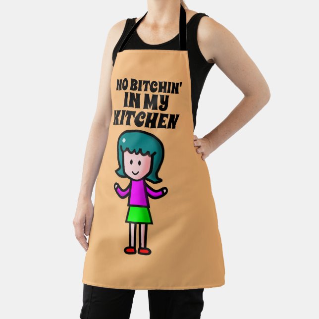 KEIN BITCHIN' IN MEINER KÜCHE EHEFRAU ODER MAMA SC SCHÜRZE (InSitu)