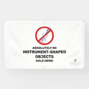 Kein Blue Violins Local Music Store Banner