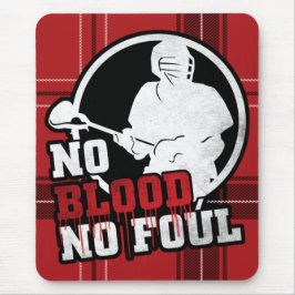 Kein Blut Kein Foul Lacrosse Mousemat Mousepad