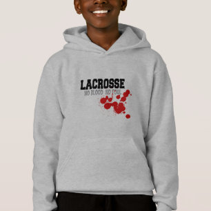 Kein Blut kein FoulLacrosse scherzt Sweatshirt