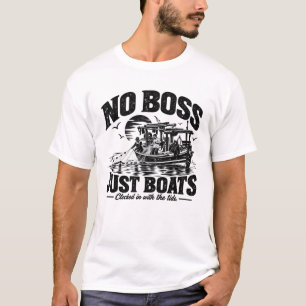 Kein Boss, nur Boote Black Ink T-Shirt