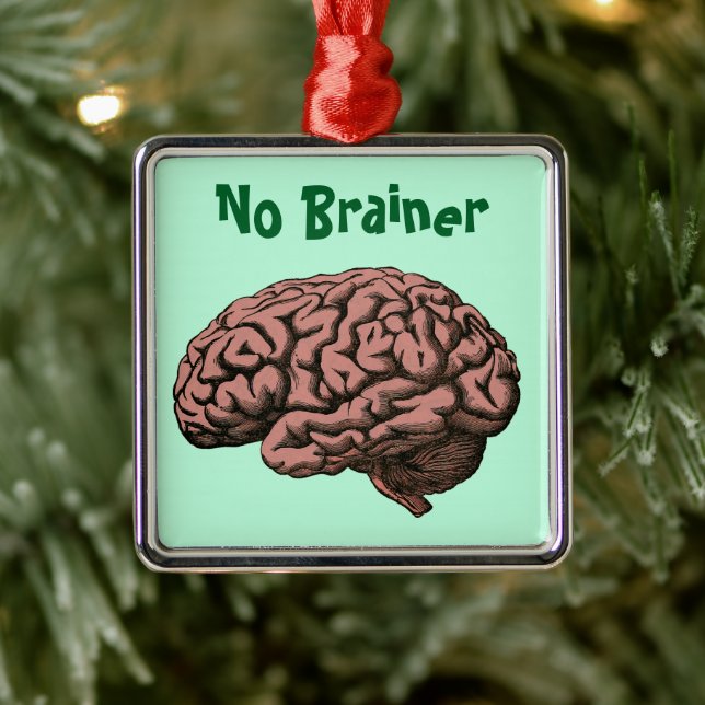 Kein Brainer Ornament (Baum)