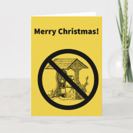 Kein Brunnen - Weihnachten Karte