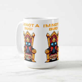 Kein Bug-Shirt Kaffeetasse