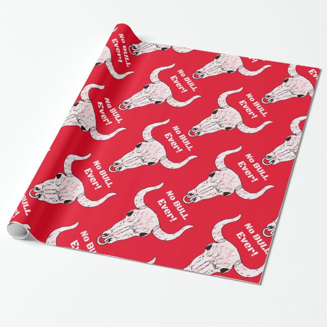 Kein Bull je Thunder_Cove Geschenkpapier (Ungerollt)