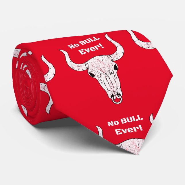 Kein Bull je Thunder_Cove Krawatte (Gerollt)