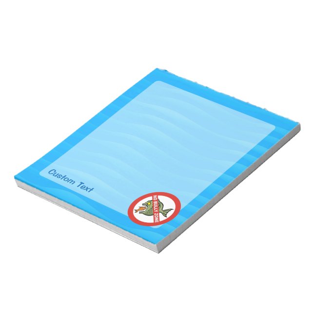 Kein Bull Zone Editor Notizblock (Rotiert)